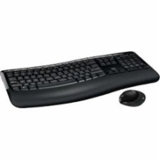 Комплект клавиатура + мышь Microsoft Wireless Comfort Desktop 5050 black (PP4-00017)