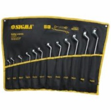 Набор ключей накидных Sigma 12 шт 6-32 мм CrV satine 6010061