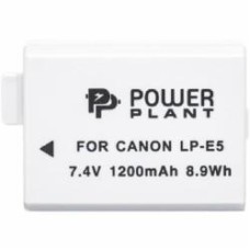 Аккумулятор PowerPlant Canon LP-E5 1200мА*ч (DV00DV1225)