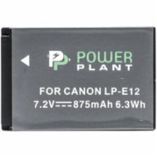 Аккумулятор PowerPlant Canon LP-E12 875мА*ч (DV00DV1311)