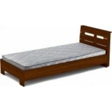 Кровать Компанит Стиль-90 90x200 см орех экко
