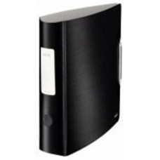 Папка-регистратор Active Style 180° сатиновая черная 1108-00-94 Leitz