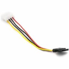 Кабель PowerPlant Molex – SATA 0.15 м