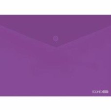 Набор папок-конвертов прозрачная 180 мкм A4 12 шт. Economix E31301-12
