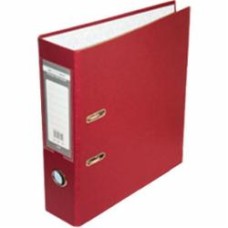 Папка-регистратор ELITE двусторонняя А4 70 мм PP сборная бордовая Buromax BM.3001-13c
