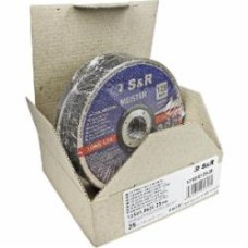 Круг отрезной по металлу по нержавеющей стали S&R Meister 125x2,0x22,2 мм 131010125-25 Круг отрезной по металлу по нержавеющей стали S&R Meister 125x2,0x22,2 мм 131010125-25