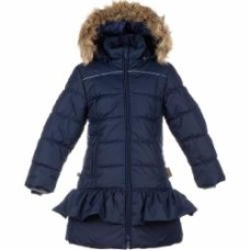 Пальто для девочки HUPPA Whitney р.152 темно-синий 12460030-00086-152
