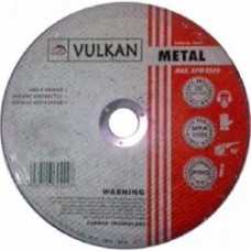 Круг отрезной по металлу Vulkan 230x2,0x22,2 мм 9021