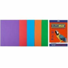 Бумага офисная цветная Buromax A4 80 г/м Intensiv 20 листов BM.2721320-99 разноцветный