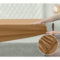 Простынь Jersey 100x200 см бежевый Zastelli Простынь Jersey 100x200 см бежевый Zastelli