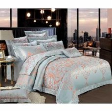 Комплект постельного белья семейный FSM 509 серый Word of Dream