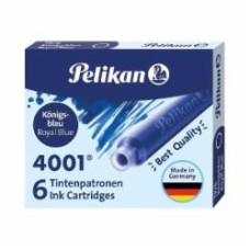 Набор картриджей 4001 синий 301176 Pelikan 6 шт.