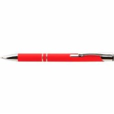 Набор ручек шариковых Economix металическая promo SOFT корпус красный E10312-03 50 шт.