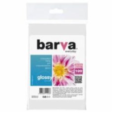 Фотобумага Barva Everyday Глянцевая 200 г/м2 10x15 100 л (IP-CE200-217) белый Фотобумага Barva Everyday Глянцевая 200 г/м2 10x15 100 л (IP-CE200-217) белый