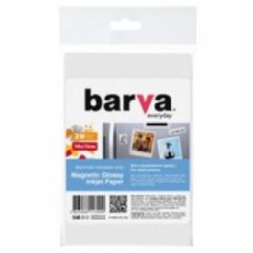 Фотобумага Barva Магнитная Everyday Глянцевая 10x15 20 л (IP-MAG-CE-332) белый Фотобумага Barva Магнитная Everyday Глянцевая 10x15 20 л (IP-MAG-CE-332) белый