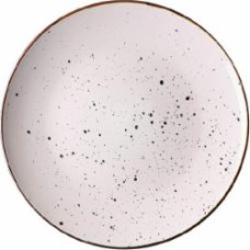 Тарелка обеденная Ardesto Bagheria Bright white 26 см (AR2926WGC)