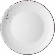 Тарелка обеденная Ardesto Lucca Winter white 26 см (AR2926WMC)