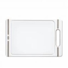Доска разделочная Stefanplast Italian Chef S 24x16 (бело-коричневая)