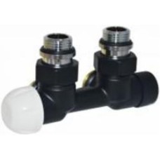 Кран-термостат Carlo Poletti First Piastre левый угловой 1/2 Кран-термостат Carlo Poletti First Piastre левый угловой 1/2