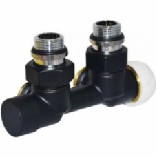 Кран-термостат Carlo Poletti First Piastre правый угловой 1/2 Кран-термостат Carlo Poletti First Piastre правый угловой 1/2