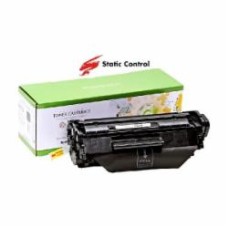 Картридж лазерный Static Control HP LJ Q2612A/Canon 703/FX-10 2k черный