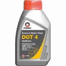 Тормозная жидкость COMMA DOT-4 0,5 л (DOT 4 SYNT. 500ML)