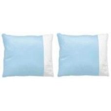 Набор наволочек Aero Ocean Blue 2 шт. 70x70 см голубой с белым Sonex