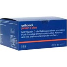 Ортомол Junior C Plus Orthomol зі смаком апельсину, курс 30 днів 90 шт./уп. Ортомол Junior C Plus Orthomol зі смаком апельсину, курс 30 днів 90 шт./уп.