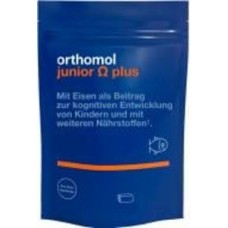 Ортомол Junior Omega Plus Orthomol жевательные ириски курс 30 дней 90 шт./уп.