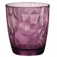 Набор стаканов низких Bormioli Rocco Diamond Rock Purple 305 мл 6 шт.