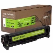 Картридж лазерный Patron совместимый HP 304A (CC530A) Green Label, (PN-304AKGL) black