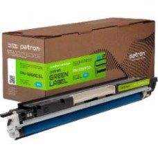 Тонер-картридж Patron HP 126A CE311A Green Label PN-126ACGL (CT-HP-CE311A-C-PN-GL) голубой Тонер-картридж Patron HP 126A CE311A Green Label PN-126ACGL (CT-HP-CE311A-C-PN-GL) голубой