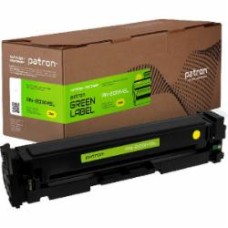 Картридж Patron HP 201X CF402X Green Label PN-201XYGL (CT-HP-CF402X-Y-PN-GL) желтый