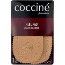 Подпяточник кожаный на латексе HEEL PAD LATEX-LEATHER COCCINE р.L бежевый