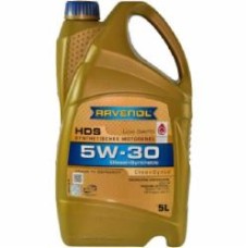 Моторное масло RAVENOL RAV HDS 5W-30 5 л (RAV HDS SAE 5W30 5L)