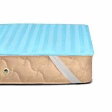Наматрасник бамбуковый MirSon Valentino Bamboo Waterproof 287/1 водонепроницаемый с резинкой по углам 26х70x130 см 2200000347176
