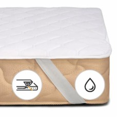 Наматрасник MirSon 953 Natural Line Стандарт Eco водонепроницаемый с резинкой по углам 26х90x200 см 2200000835932