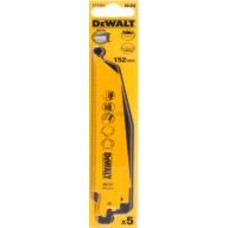 Набор пилочек для сабельной пилы DeWalt биметаллическое по металлу 5 шт. DT2361