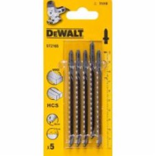 Набор пилочек для электролобзика DeWalt для древесины 5 шт. DT2165