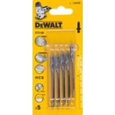 Набор пилочек для электролобзика DeWalt для древесины 5 шт. DT2168