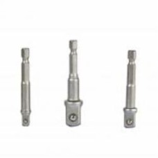 Переходник до торцевих головок 1/2″, 1/4″ та 3/8″ 3 шт INGCO AMN365A01 1/4