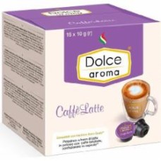 Кофе в капсулах Dolce Aroma CaffeLatte для системы Dolce Gusto 10 г х 16 шт