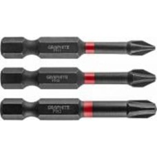 Набор бит GRAPHITE ударные 3 шт. 56H543