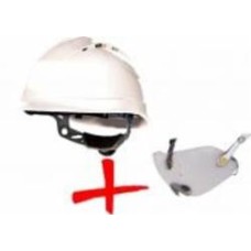 Каска Delta Plus QUARTZ ІV UP QUARUP4BC белая с очками FUEGO Каска Delta Plus QUARTZ ІV UP QUARUP4BC белая с очками FUEGO