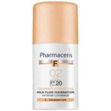 Флюид Pharmaceris F SPF 20 интенсивно маскирующий 02 sand 30 мл
