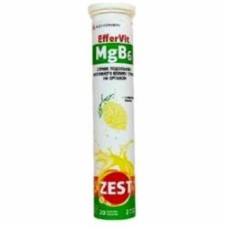 Таблетки Zest Эффервит MgB6 растворимые 20 шт./уп. Таблетки Zest Эффервит MgB6 растворимые 20 шт./уп.