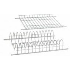 Сушилка для посуды Hafele 544.20.872 450 мм хром поддон из нержавейки серое крепление