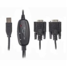Кабель Viewcon USB2.0-2хCOM (9+25pin) 1,4 м (VE591)