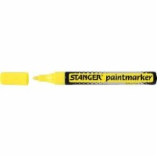 Маркер перманентный Stanger 2-4 мм Paint желтый MARKER-PER-ST-M400-Y