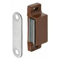 Фиксатор мебельный магнитный 4-5 кг коричневый 246.29.105 Hafele 1 шт.